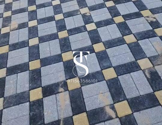 grey black yellow combination