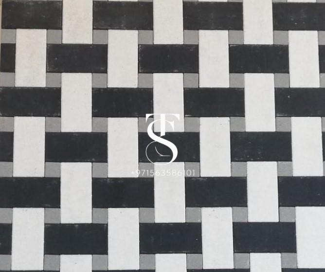 white black and grey combination